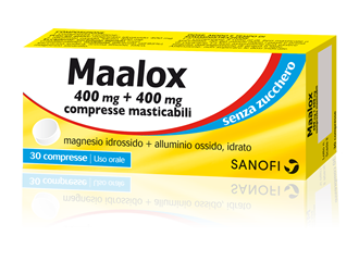 Maalox*s/z 30cpr mast400+400mg