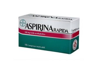 Aspirina rapida 10 compresse masticabili 500mg