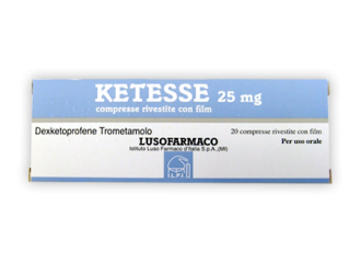 Ketesse 20 cpr 25mg