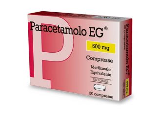 Paracetamolo  500mg 20cpr eg