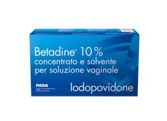 Betadine soluzione vaginale 5flaconi +5fiale +5 cannule