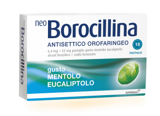 Neoborocillina antisettico orofaringeo 16 pastiglie me