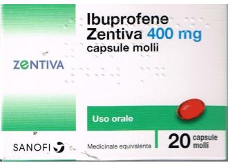 Ibuprofene 400mg 20 cps ztv