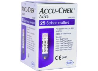 Accu-Chek Aviva 25 Strisce
