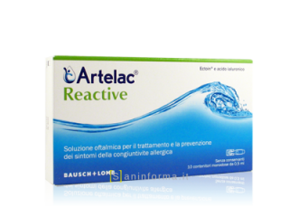 Artelac reactive soluzione oftalmica 20 monodose