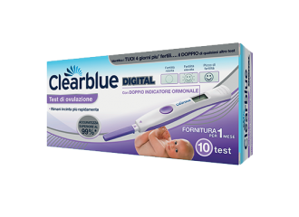 Clearblue test di ovulazione digitale avanzato test di ovulazione 10 test