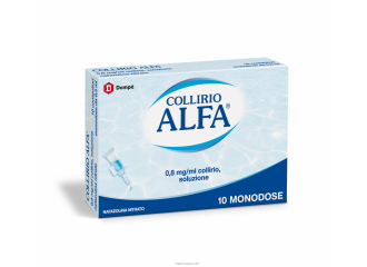 Collirio Alfa 10 Contenitori Monodose 0,3 ml