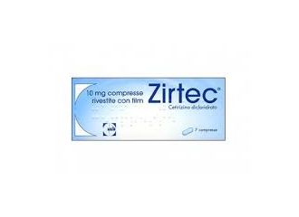 Zirtec 10 mg compresse rivestite con film