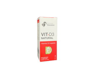 Vit d3 natural 7ml integratore di vitamina d per adulti e bambini