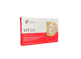 Vit D3 Integratore Di Vitamina D3 2000 UI 60 Compresse
