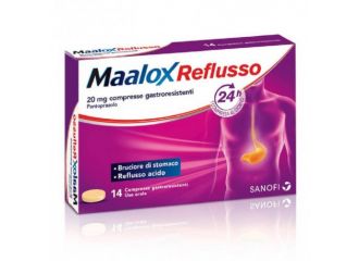 Maalox reflusso  20mg 14 compresse