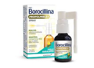 Neoborocillina propolmiele+ spray miele eucalipto 20 ml