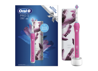 Oral-b power pro 1 750 limited edition rosa