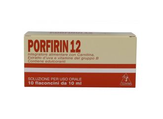 Porfirin 12 integratore 10flaconcini 10ml