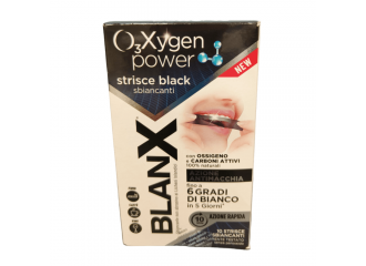 Blanx O3Xygen Black 10 Strisce Sbiancanti