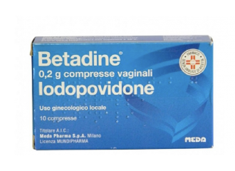 Betadine 10 compresse vaginali