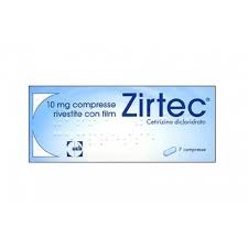 Zirtec 10 mg 7 Compresse Rivestite
