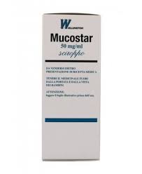 Mucostar 50 mg/ml sciroppo