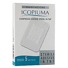 Icopiuma Compresse Ad. 7,2x5 5pezzi
