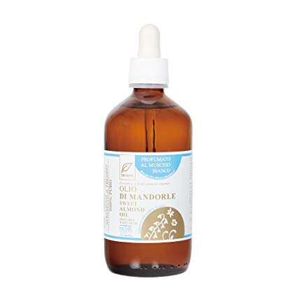 Olio mandorle profumato muschio bianco 250 ml