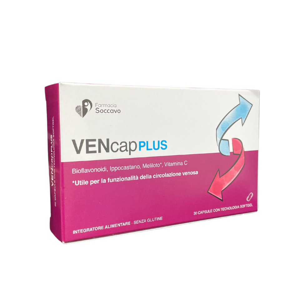 Vencapplus 30 Capsule Integratore Per Le Vene E Il Microcircolo