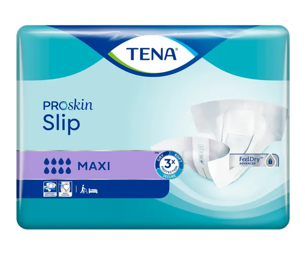 Tena Slip Maxi Pannolini Taglia M 24 Pezzi - 7322540647204