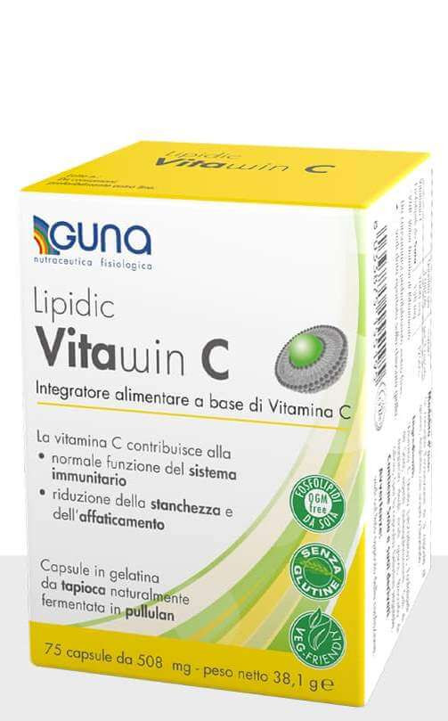 Guna Lipidic Vitawin C 75 Capsule Vegetali
