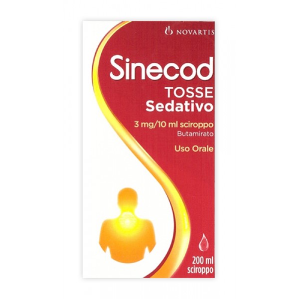 Sinecod tosse sed 200ml3mg/10g