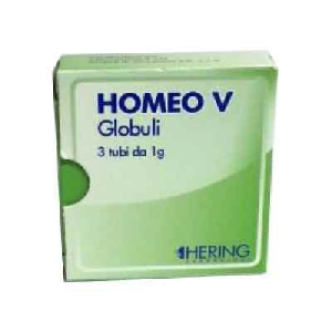 Homeo v glob 3tb dose 1g hering