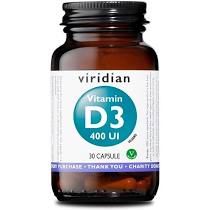 Viridian Vit.d3 2000ui 30capsule