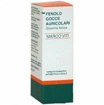 Fenolo marco viti 1% gocce auricolari, soluzione