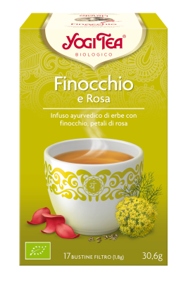 Yogi tea finocchio/rosa 31g
