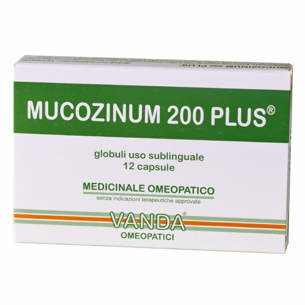 Mucozinum 200 Plus 12capsule Vanda