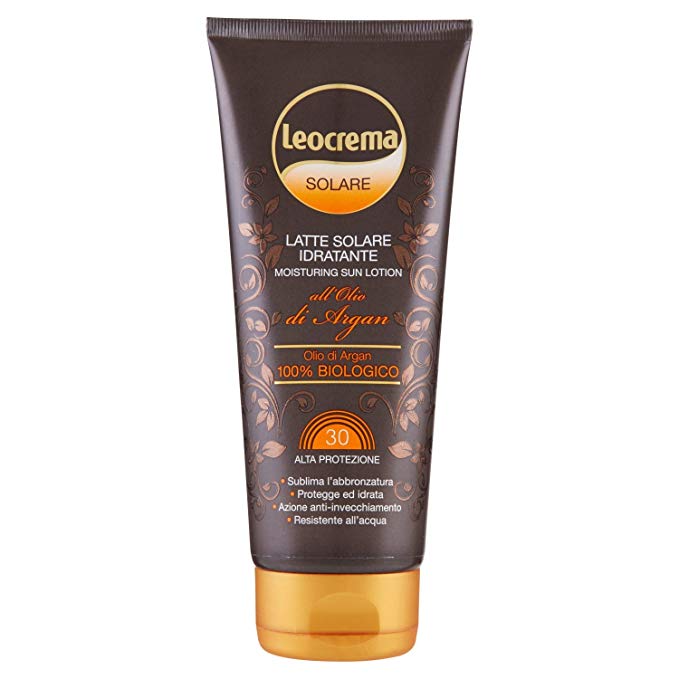 Latte solare argan protezione 50 125 ml