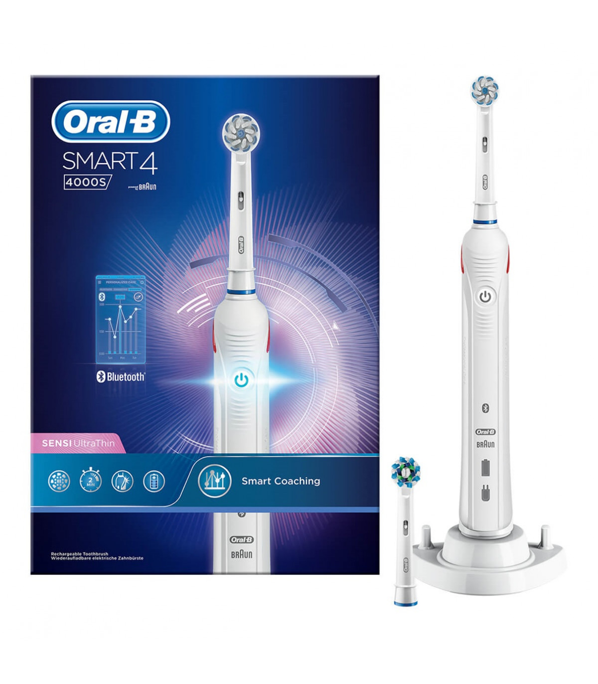 Oral b power smart 4 bianco