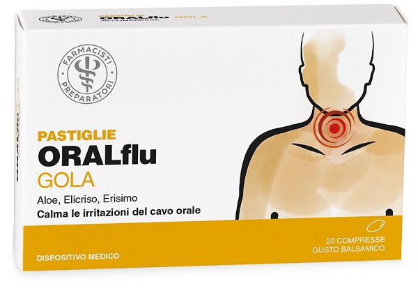 Lfp oralflu gola 20 compresse