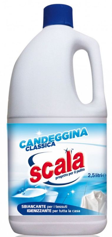 SCALA - Candeggina Classica - Igienizzante Sbiancante 2,5 L