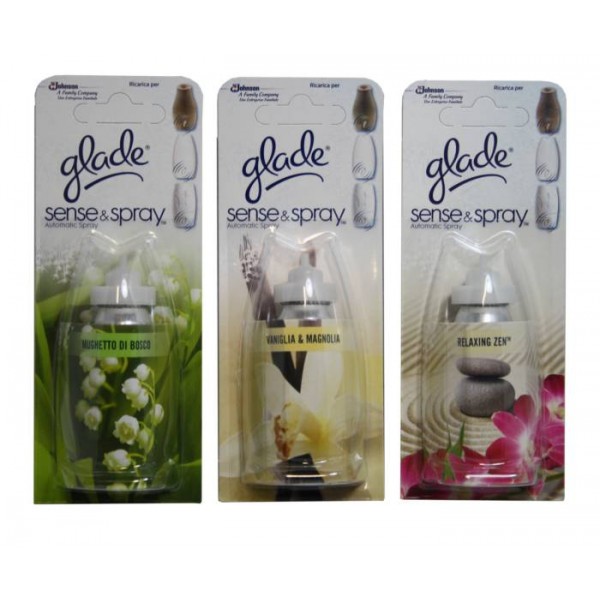 GLADE SENSE&amp;SPRAY RICARICA 3 PROFUMAZ