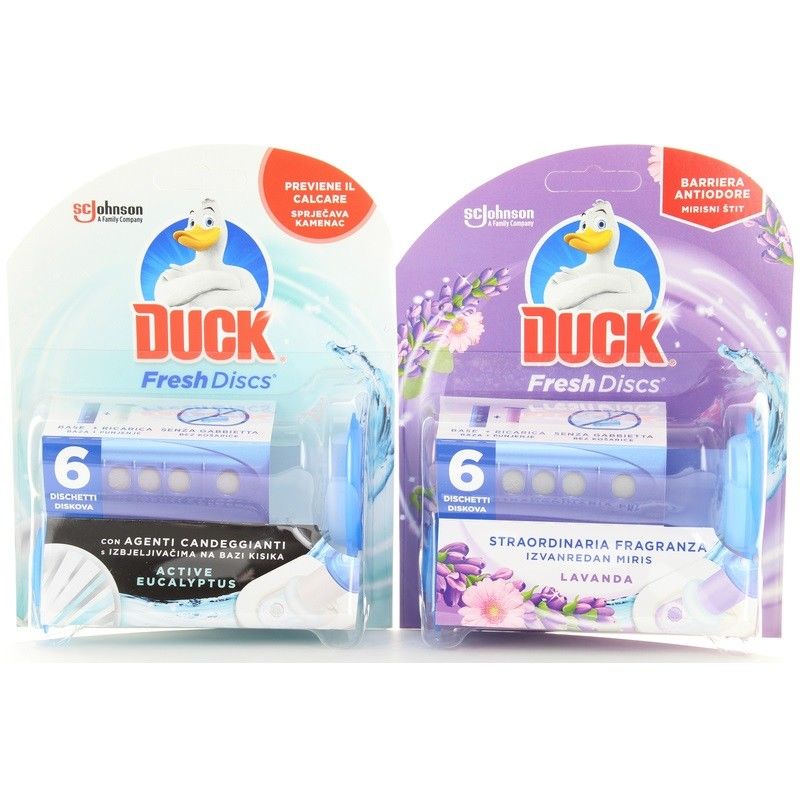 ANITRA WC DUCK FRESH DISCS LAVAND/EUCAL