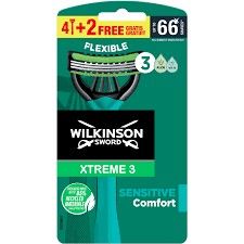 WILKINSON XTREME 3 SENSITIVE 4+2