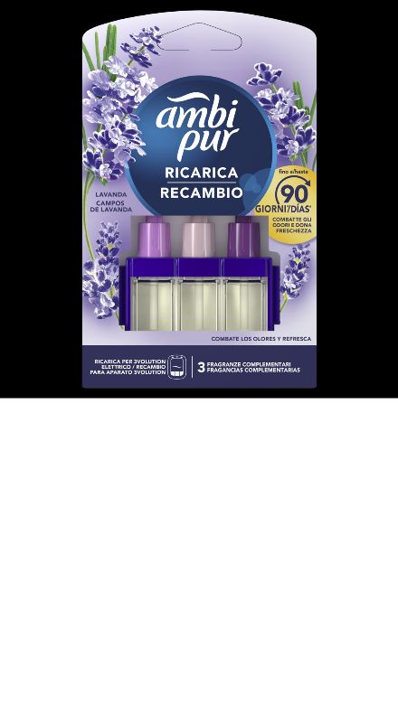AMBI PUR - 3Volution - Ricarica Diffusore Elettrico Lavanda 20 Ml
