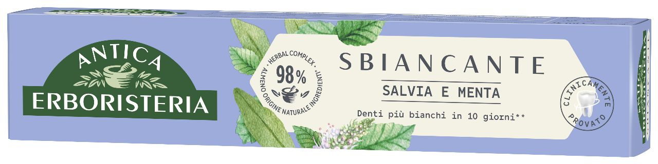ANTICA ERB DENTIFRICIO 75ML SBIANC SALVIA&amp;BIC