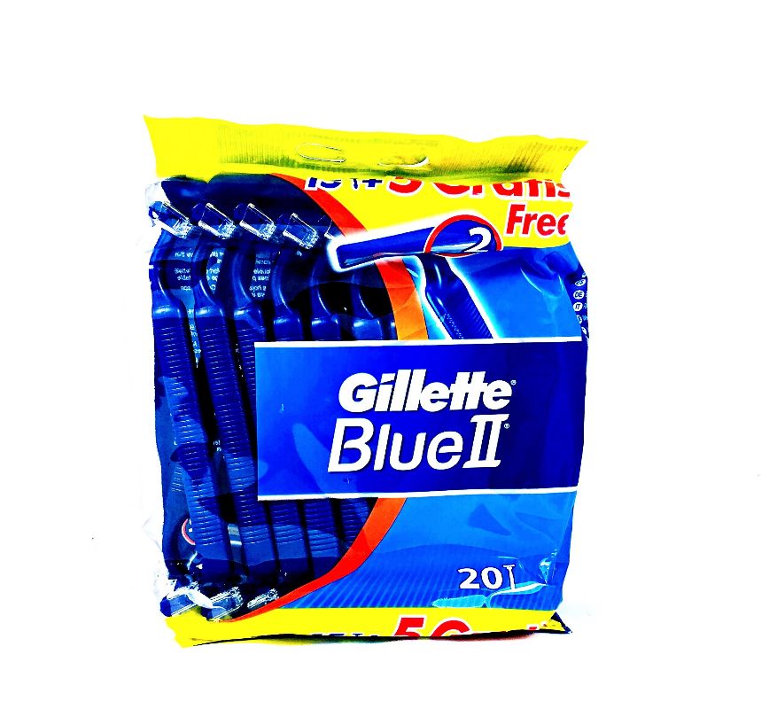 GILLETTE BILAMA BLUE II X 20