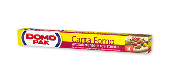 DOMOPAK - Carta Forno Maxi Per Alimenti Da 6 Metri
