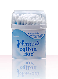 JOHNSONS COTTON FIOC 200PEZZI