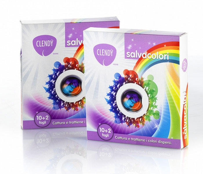 CLENDY - Salva Colori - 12 Fogli Cattura Colore
