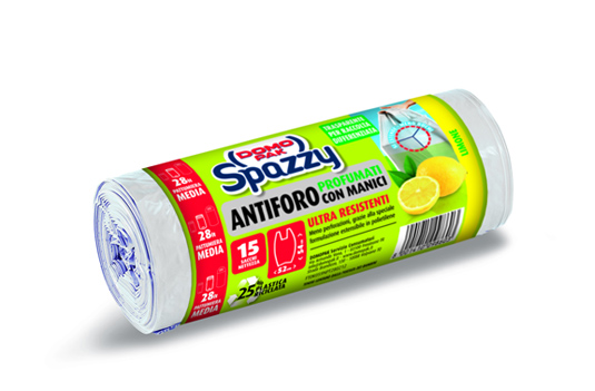 DOMOPAK - Antiforo Profumati - 15 Sacchetti Per Raccolta Differenziata