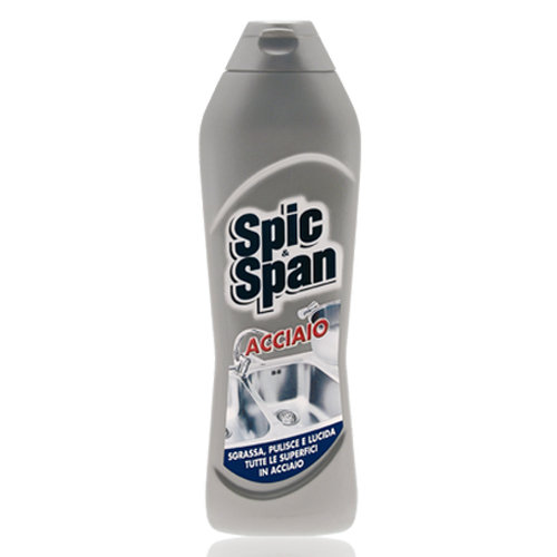 SPIC &amp; SPAN DETERGENTE ENTE ACCIAIO 500ML