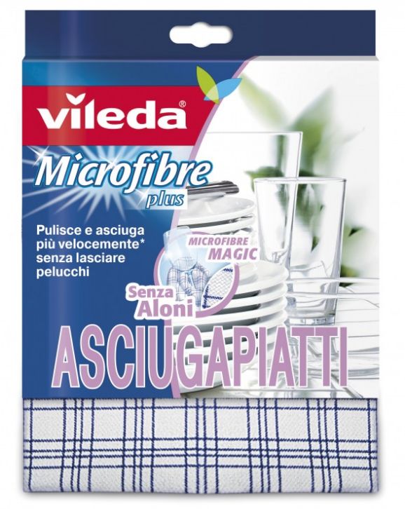 VILEDA - Asciugapiatti - Panno Per Stoviglie
