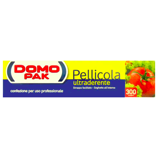 DOMOPAK - Pellicola Ultraderente Per Conservare Alimenti 300 Metri